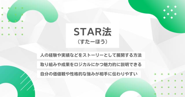 STAR法（すたーほう）